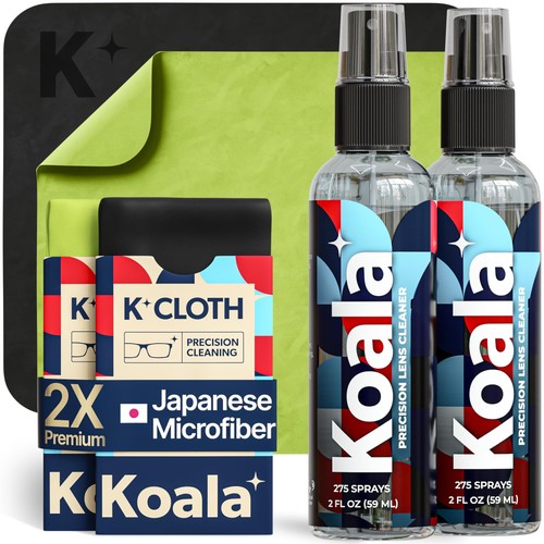 Koala eyeglass lens cleaner - lens,