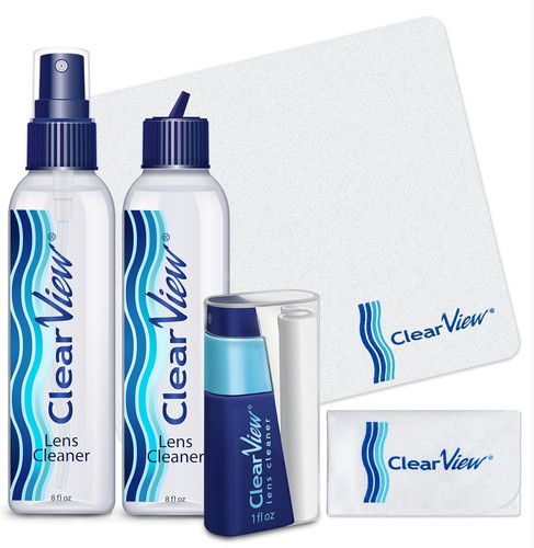 Clear view lens cleaner kit - cleaner, |
